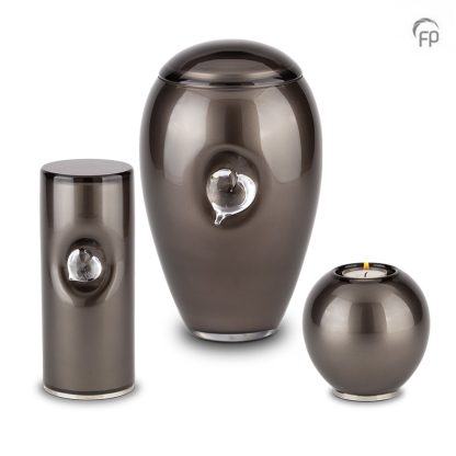 GUP 052 M Glazen urn medium - Afbeelding 3