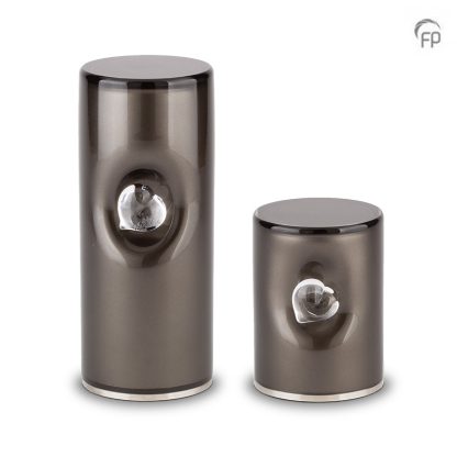 GUP 052 M Glazen urn medium - Afbeelding 2