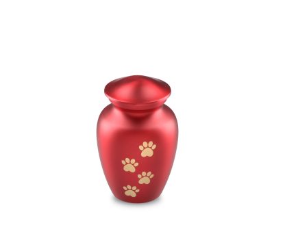 DBU 4115RED-S Metaal dierenurn small
