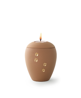 DBU 65-500-907L Keramische urn kaarshouder small
