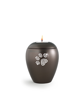DBU 65-500-518L Keramische urn kaarshouder small