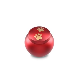 DBU 4116RED-S Metaal dierenurn small