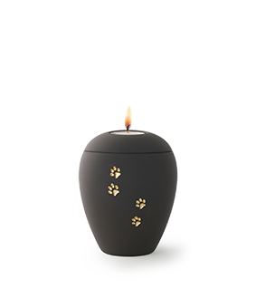 DBU 65-500-507L Keramische urn kaarshouder small