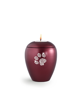 DBU 65-500-528L Keramische urn kaarshouder small