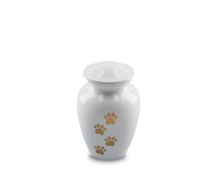 DBU 4115WH-S Metaal dierenurn small