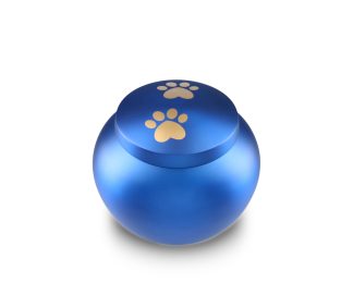 DBU 4116BLU-L Metaal dierenurn large