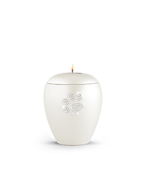 DBU 65-500-598L Keramische urn kaarshouder small
