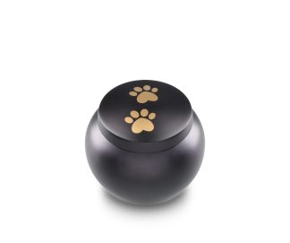 DBU 4116BLA-M Metaal dierenurn medium