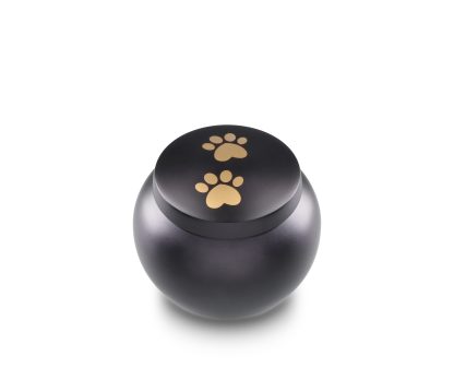 DBU 4116BLA-M Metaal dierenurn medium
