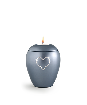 DBU 65-500-549L Keramische urn kaarshouder small