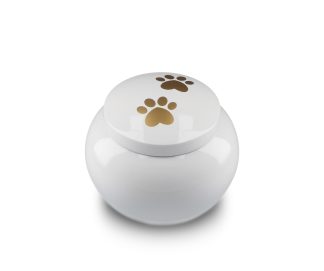 DBU 4116WH-L Metaal dierenurn groot