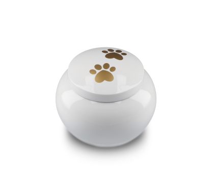 DBU 4116WH-L Metaal dierenurn groot
