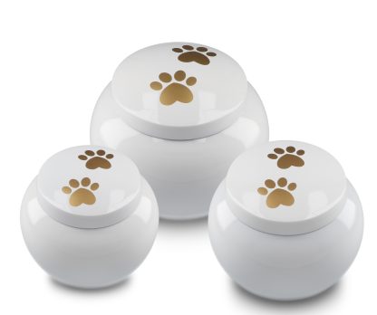 DBU 4116WH-S Metaal dierenurn small - Afbeelding 2