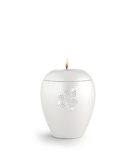 DBU 65-500-588L Keramische urn kaarshouder small