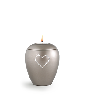 DBU 65-500-579L Keramische urn kaarshouder small