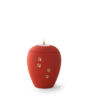 DBU 65-500-407L Keramische urn kaarshouder small