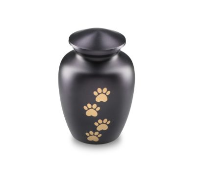 DBU 4115BLA-M Metaal dierenurn medium