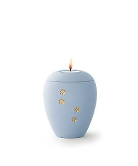 DBU 65-500-707L Keramische urn kaarshouder small