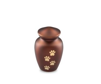DBU 4115BRO-S Metaal dierenurn small