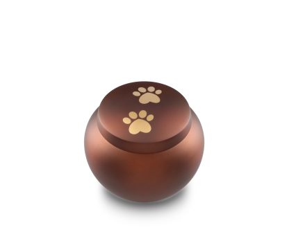 DBU 4116BRO-M Metaal dierenurn medium