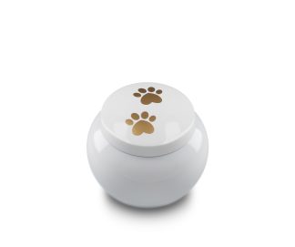 DBU 4116WH-M Metaal dierenurn medium