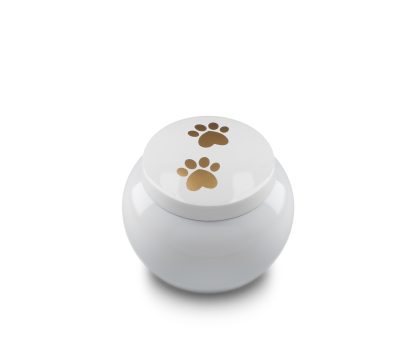 DBU 4116WH-M Metaal dierenurn medium