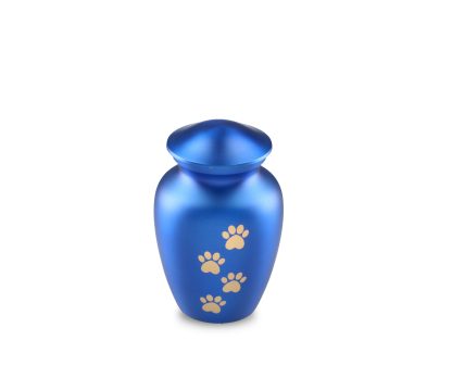 DBU 4115BLU-S Metaal dierenurn small