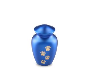 DBU 4115BLU-S Metaal dierenurn small