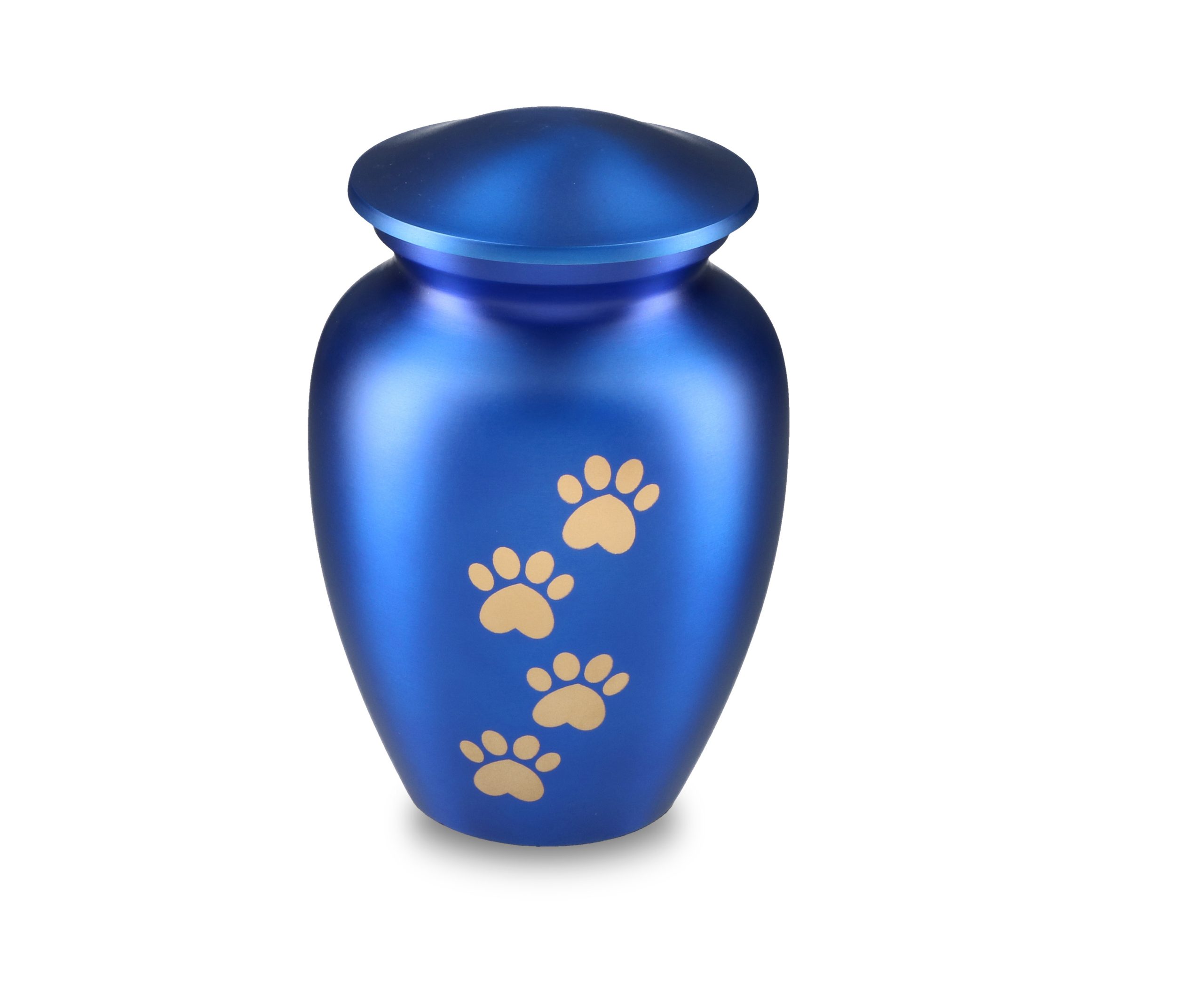 DBU 4115BLU-L Metaal dierenurn groot