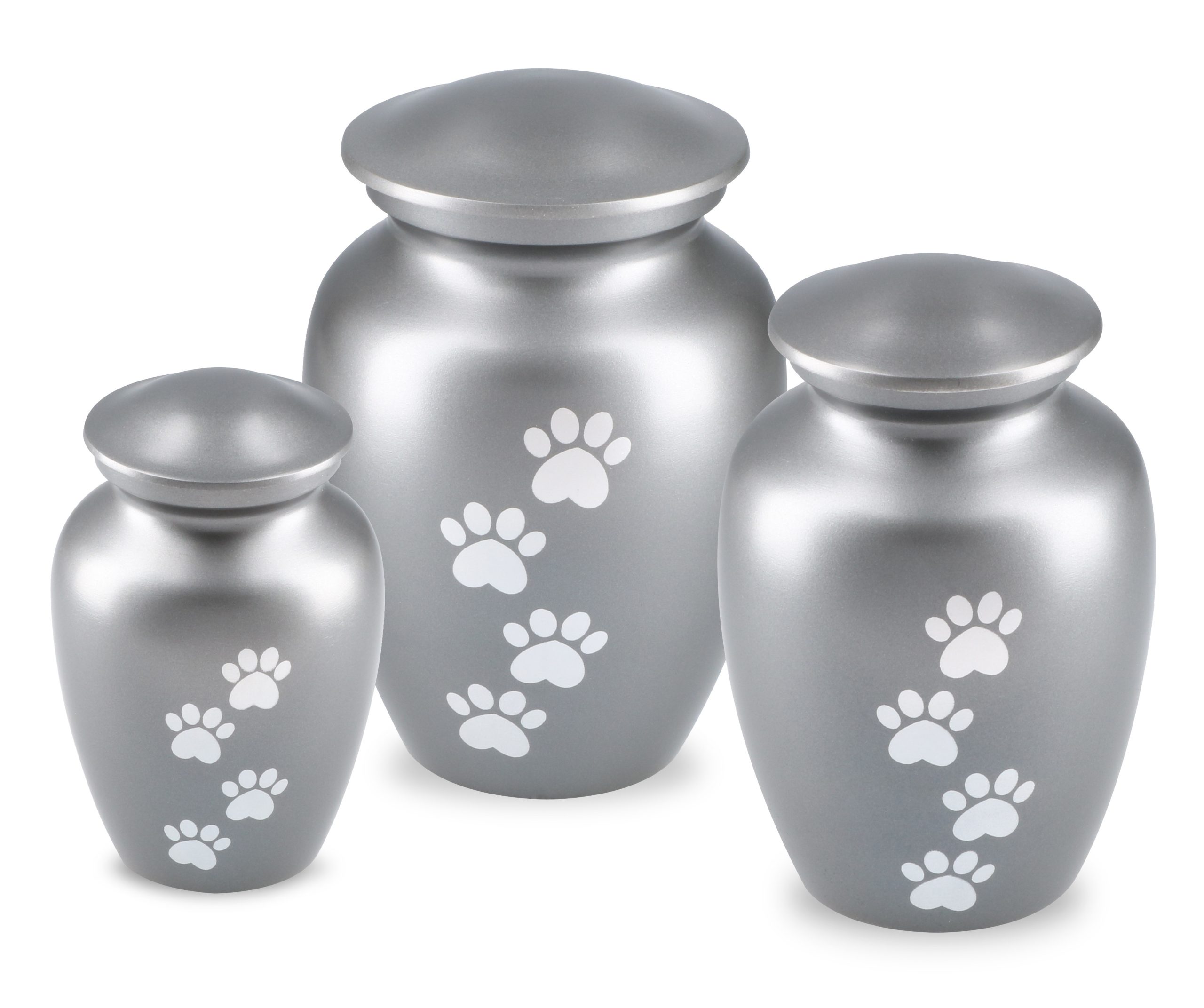DBU 4115GRE-S Metaal dierenurn small - Afbeelding 2