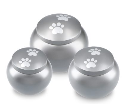 DBU 4116GRE-M Metaal dierenurn medium - Afbeelding 2