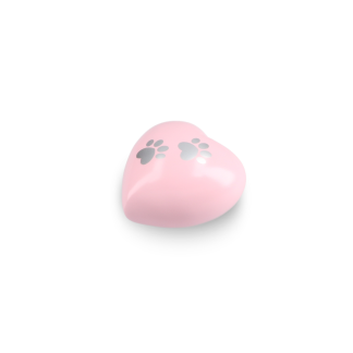 DBU 4117PK-K Metaal dierenurn hart keepsake