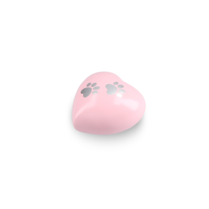 DBU 4117PK-K Metaal dierenurn hart keepsake